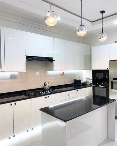 A Modern White Kitchen Design And Build By Lagos Based Muji Muse Livin Es