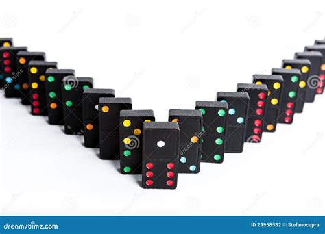 Domino V shape stock photo. Image of shape, gambling - 29958532