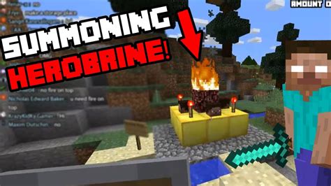 Minecraft - SUMMONING HEROBRINE (Finding Herobrine Episode 4) - YouTube