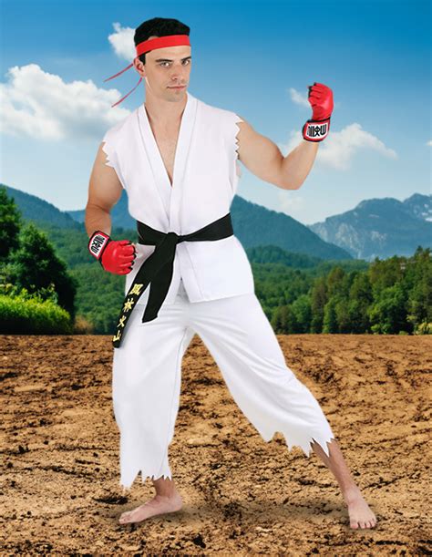 Street Fighter Costumes - Adult Ryu, Chun Li Costume