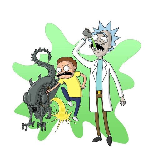 Pin by Natalja on Alien funny | Morty, Aliens funny, Rick and morty