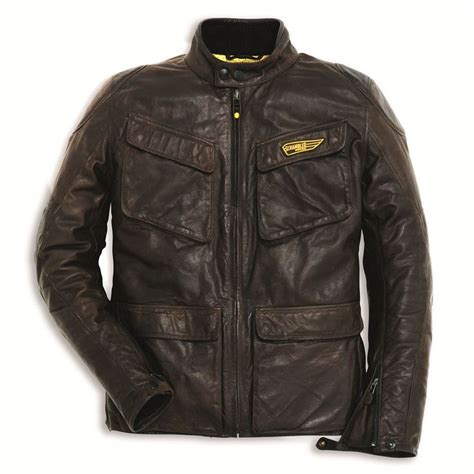 Ducati Scrambler Leather Jacket: 9810312 | Leather jacket men, Ducati ...