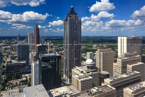 Downtown Atlanta from the Westin Peachtree Plaza - MetroScenes.com ...