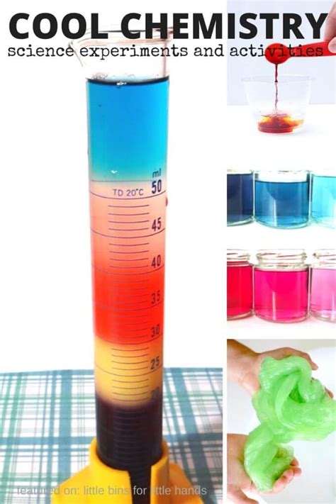 Chemistry Activities and Science Experiments for Kids