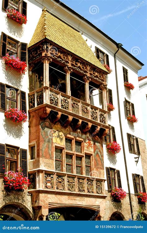 The Golden Roof - Innsbruck - Austria Stock Photo - Image of history ...