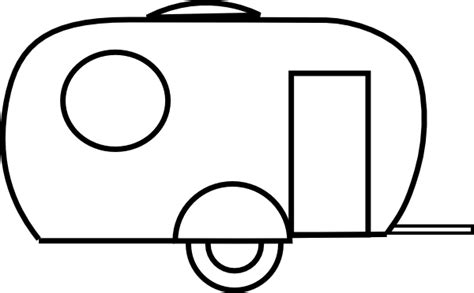 Camper Clip Art at Clker.com - vector clip art online, royalty free ...