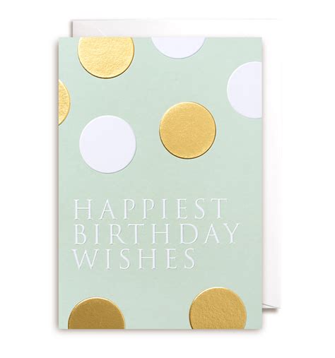 'Happiest Birthday Wishes' Greetings Card - Flowers of Bath