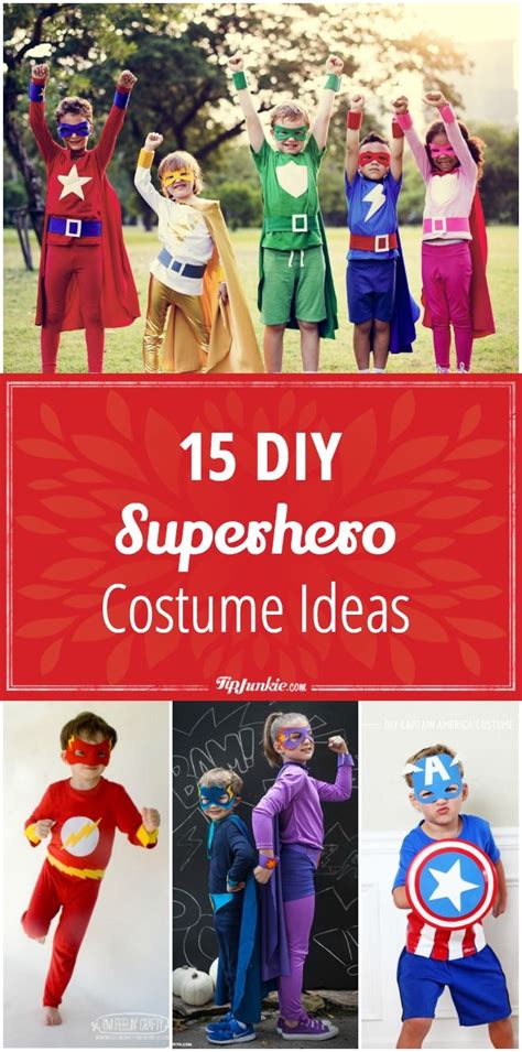 Diy Superhero Costumes