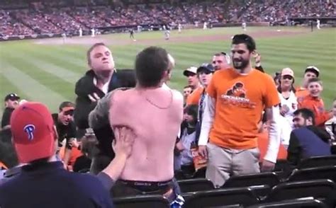 Good Ol' Fashioned Hockey Fight At The Orioles-Yankees Game | Barstool ...