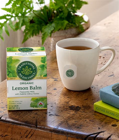 Organic Lemon Balm Tea - Traditional Medicinals