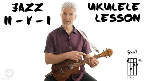 Jazz Ukulele ii - V - I Chord Progression A Major | 4K - YouTube