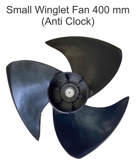 3 Black AC Outdoor Fan Blade, Blade Size: 400 Mm at Rs 600/piece in New ...