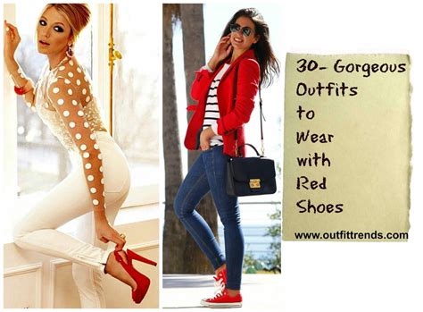 Women's Outfits with Red Shoes- 30 Outfits to Wear with Red Shoes