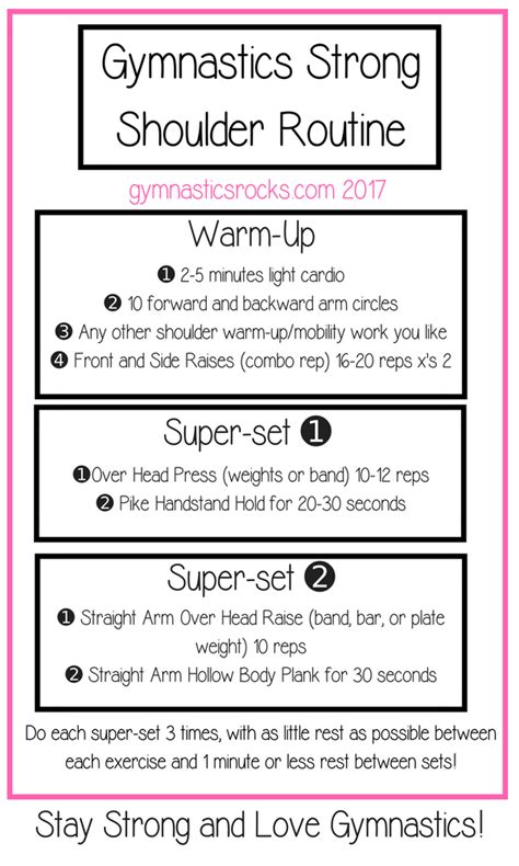 5 easy warm up exercises for gymnastics training – Artofit