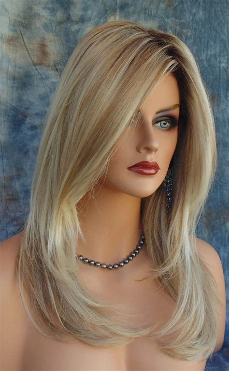 Medusa wig Fashionable Synthetic wigs Cosplay Long Straight Blonde 613 ...