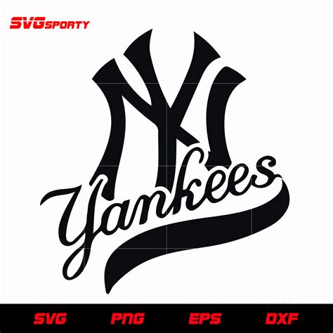 New York Yankees Logo svg, mlb svg, eps, dxf, png, digital file – SVG Sporty