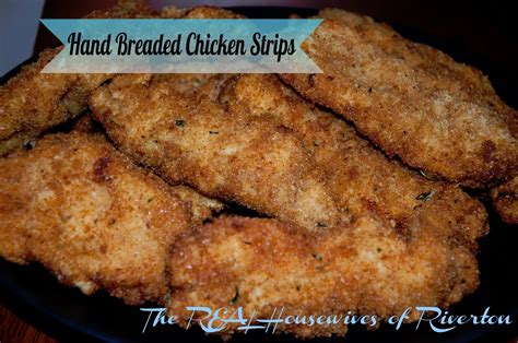 Hand Breaded Chicken Strips - Creative Housewives