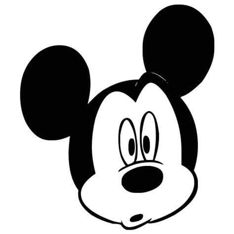 Mickey Mouse Surprised Face