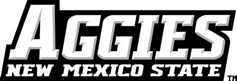 New Mexico State Aggies Wordmark Logo - NCAA Division I (n-r) (NCAA n-r ...