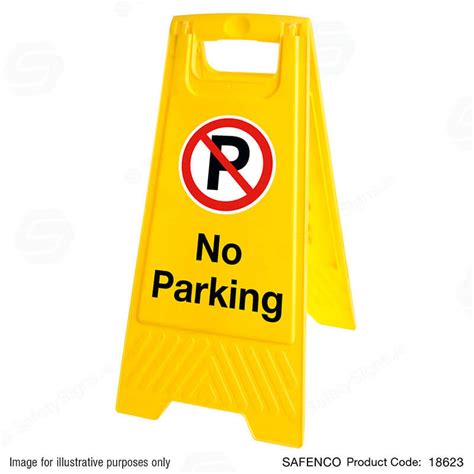 No Parking - Floor Stand - 18623