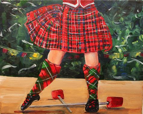 Michelle Lake Artist : Scottish Dance series number two