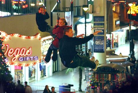 Fremont Street Zip Line - Finding My Inner Daredevil ~ The World of Deej