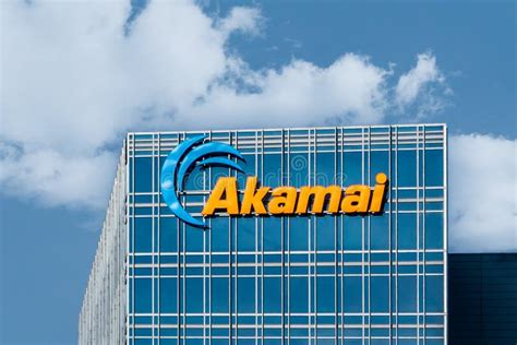 Akamai Technologies Headquarters and Trademark Logo Editorial Stock Image - Image of service ...