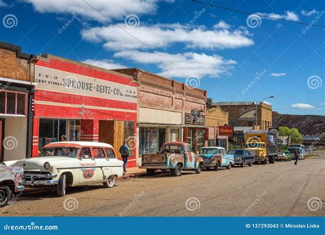 Lowell, Arizona - Ghost Town - Panorama Editorial Photo | CartoonDealer.com #47410289