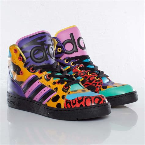 adidas Originals Jeremy Scott Instinct Hi | Jeremy scott adidas, Pink ...