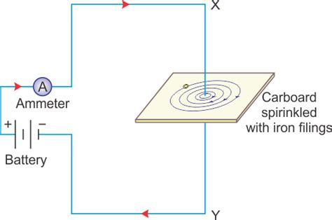 Briefly explain an activity to plot the magnetic field lines around a ...