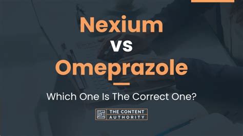 Nexium vs Omeprazole: Which One Is The Correct One?