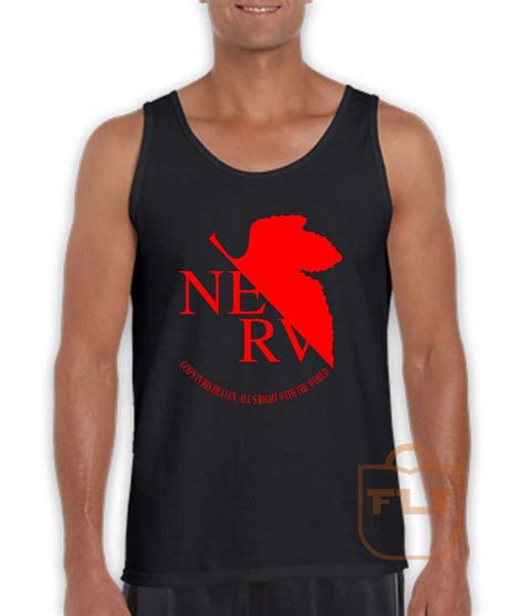 Evangelion Nerv Tank Top - Ferolos.com - Men Women