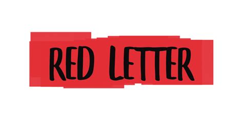 Red Letter Challenge