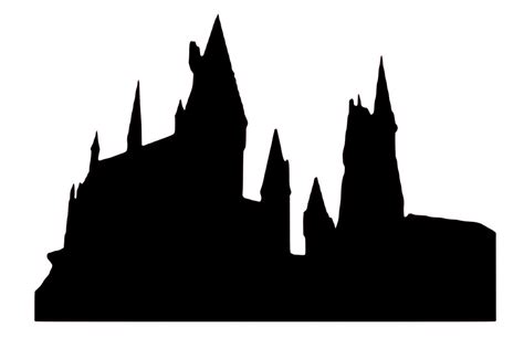 Hogwarts Castle Silhouette SVG | lupon.gov.ph