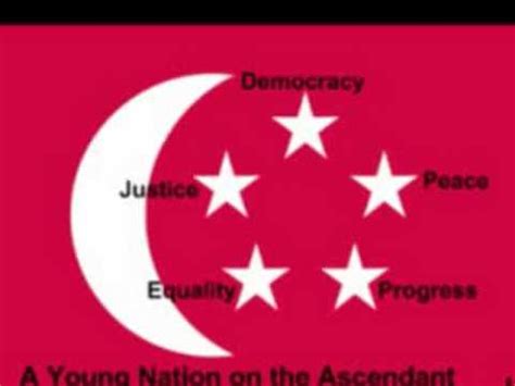 Singapore's National Anthem Majulah Singapura, Singapore's Pledge and ...