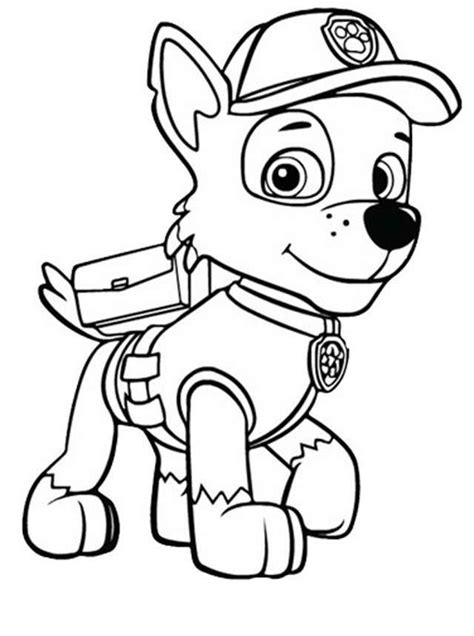 Paw patrol rocky coloring pages | Paw patrol coloring pages, Paw patrol ...