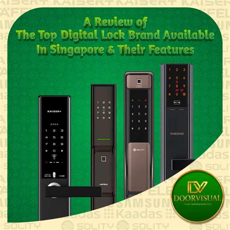 Digital Lock | A review of the top digital lock brands available in Singapore