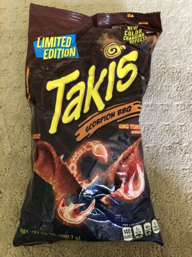 Купить Чипсы Takis Scorpion Bbq в интернет-магазине с Ebay с доставкой из США, низкие цены ...