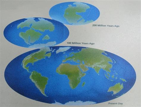 Earth Continents 100 Million Years Ago - The Earth Images Revimage.Org