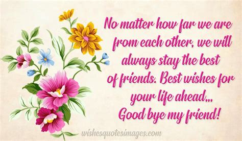 Farewell Messages & Good Bye Quotes With Images