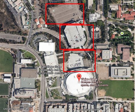 Viejas Arena Parking | Viejas Arena