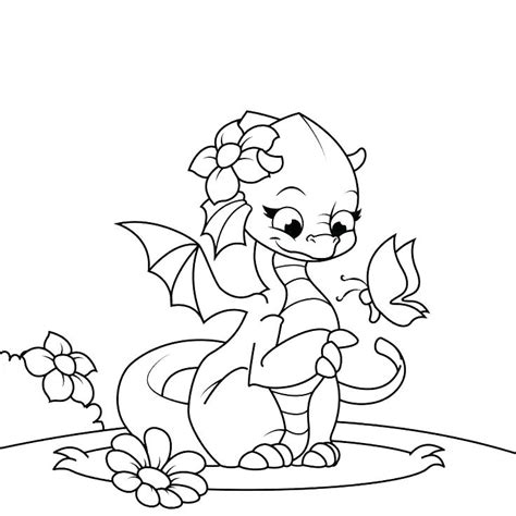 Chinese Dragon Coloring Pages For Kids at GetColorings.com | Free ...