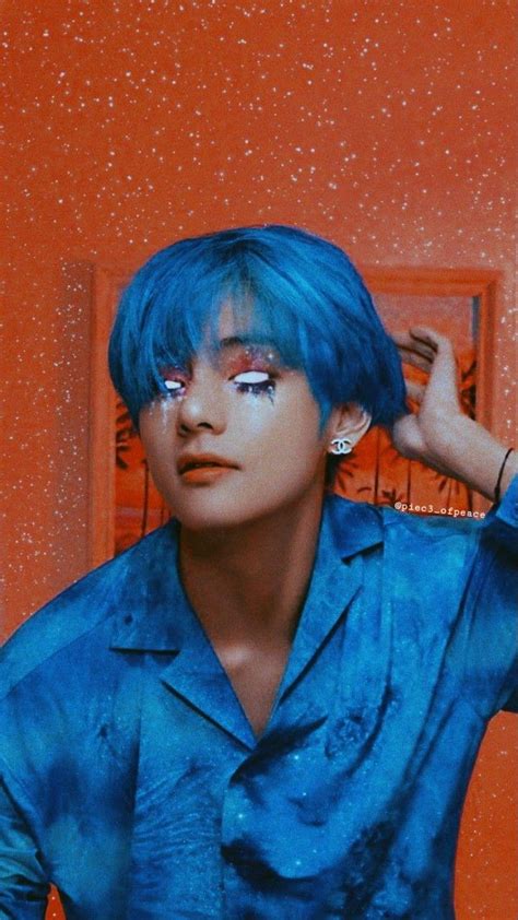 Taehyung Blue Hair Wallpapers - Wallpaper Cave