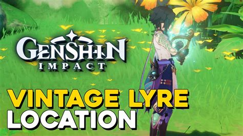 Genshin Impact How To Get The Vintage Lyre — 100% Guides