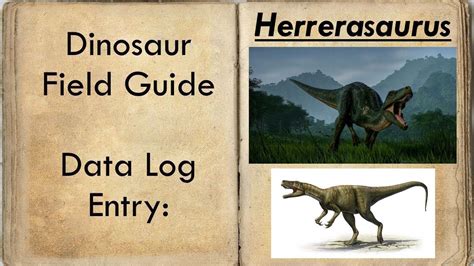 Herrerasaurus: Habitat and Facts - YouTube