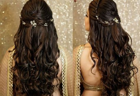 21 Simple Indian Hairstyle for Saree | Simple hairstyle for saree, Hair ...