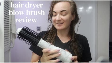 Hair dryer blow brush review - YouTube