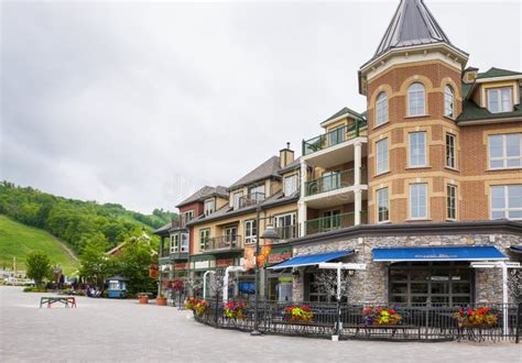 Blue Mountain Village In Summer, Collingwood, Canada Editorial Stock Image - Image: 50826284