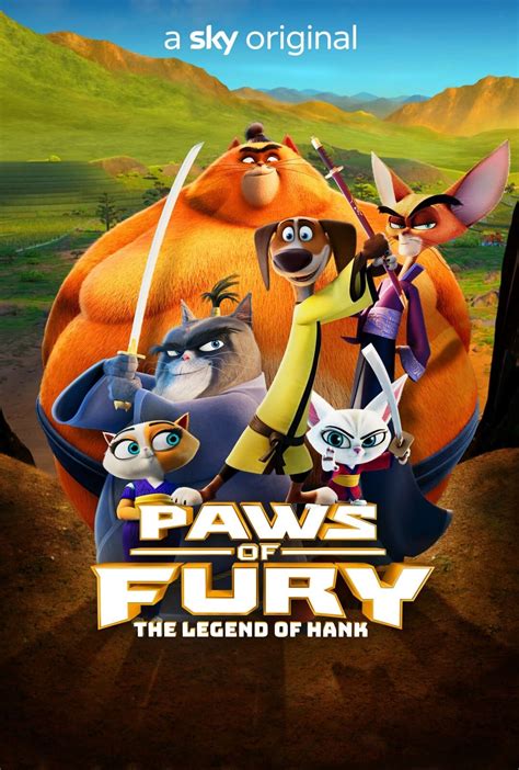 Paws of Fury: The Legend of Hank (2022) - Posters — The Movie Database ...