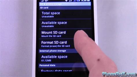 How To Format Your SD Card (for Android) - YouTube